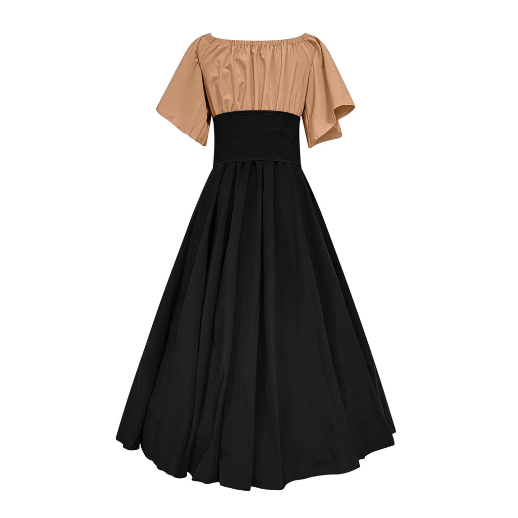 Vestidos De Feria Renacentista Para Mujeres Medievales Irlandeses Tradicionales Talla Grande Vestidos Con Volantes Sobre Vestido Corsé Retro Vestido De Cosplay