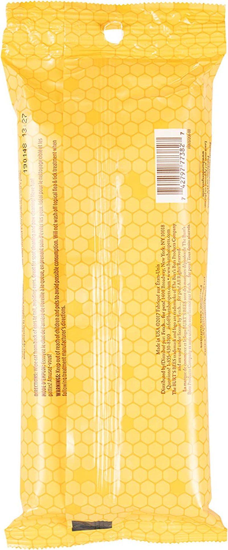 Burt'S Bees for Cats Dander Reducing Wipes - Kitten and Cat Wipes for Grooming - Burts Bees Cat Dander Wipes, Cat Grooming Wipes, Pet Wipes Cats, Cat Cleaning Wipes, Natural Cat Wipes, Cat Fur Wipes